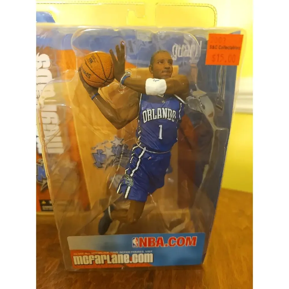 2003 McFarlane Tracy McGrady Series 5 Basketball Figure ~ Orlando Magic